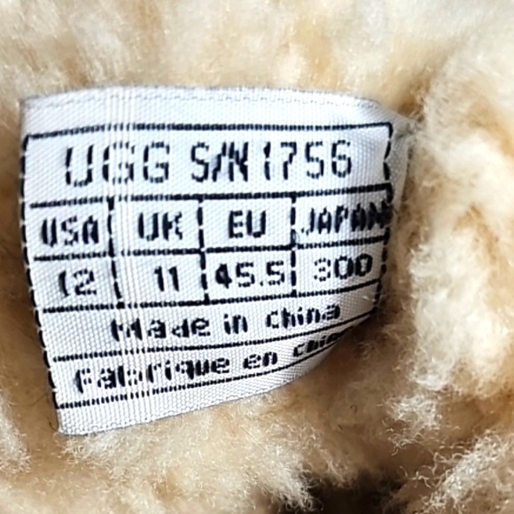 UGG Australia Super Swell Chestnut Boots Size 12 VGUC #1756 Warm Shearling - Picture 6 of 16